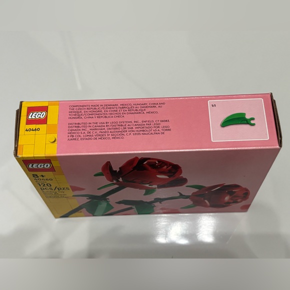 Lego Rose #40460. 120 pieces. New in box. Sealed. - Picture 3 of 5